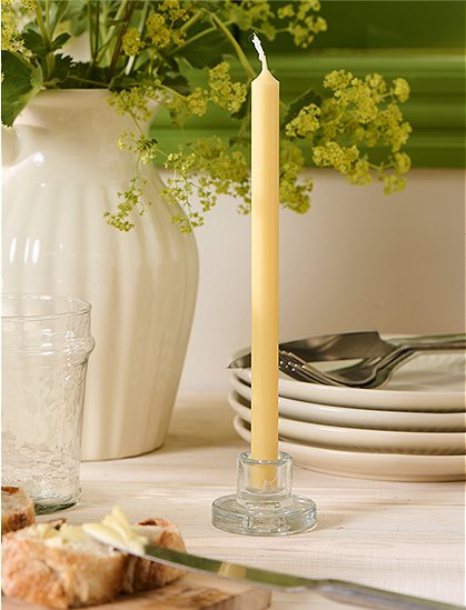 Kerzenhalter, Glas für Ø1,3/2,2 Kerzen von Ib Laursen &#9733; Kundenbewertung "Sehr gut" &#9733; 12&percnt; Neukundenrabatt &#9733; Schnell verschickt &#9733; Bei car-Moebel.de