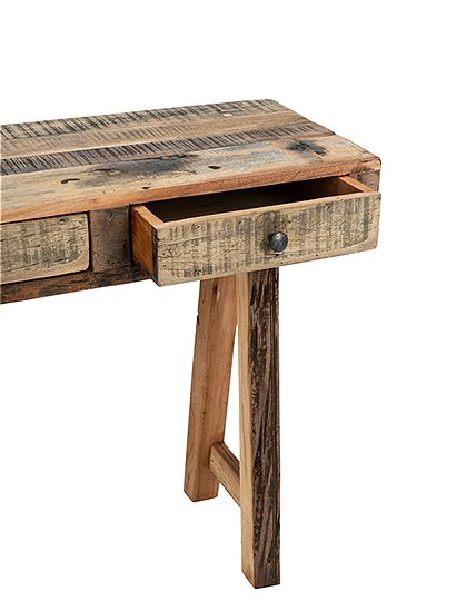 Recycelter Holzkonsolentisch von Madam Stoltz ★ Kundenbewertung "Sehr gut" ★ 12&percnt; Neukundenrabatt ★ Schnell verschickt ★ Günstig bei car-Moebel.de