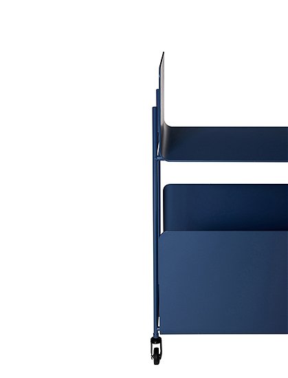 Ays Servierwagen dunkelblau von Hübsch Interior ★ Kundenbewertung "Sehr gut" ★ 12&percnt; Rabatt für Neukunden ★ Schnell verschickt ★ bei car-Moebel.de