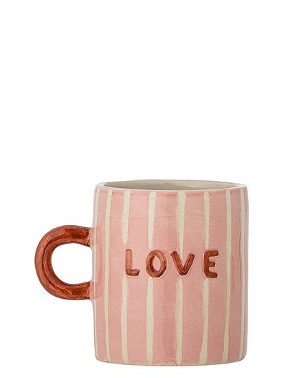 Cherish Becher aus Steingut von Bloomingville ★ Kundenbewertung "Sehr gut"  ★ 12&percnt; Neukundenrabatt ★ Schnell verschickt ★ Bloomingville "Neu" entdecken!