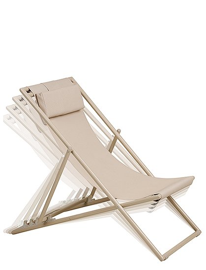 klappbarer Strandstuhl Curtis in taupe von House Nordic ★ Kundenbewertung "Sehr gut" ★ 12&percnt; Rabatt für Neukunden ★ Jetzt günstig kaufen bei car-Moebel.de