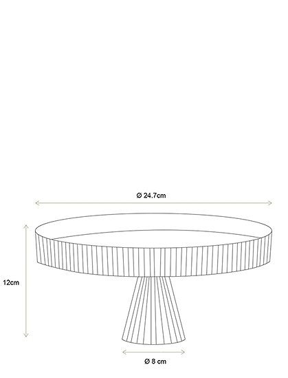 Kuchenständer Klarglas von vtwonen ★ Kundenbewertung "Sehr gut" ★ 12&percnt; Rabatt für Neukunden ★ Schnell verschickt ★ car-Moebel.de