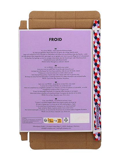 Froid Kühlmanschette von GiftCompany ★ Kundenbewertung "Sehr gut" ★ 12&percnt; Rabatt für Neukunden ★ Schnell verschickt ★ bei car-Moebel