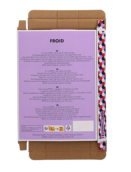 Froid Kühlmanschette von GiftCompany ★ Kundenbewertung "Sehr gut" ★ 12&percnt; Rabatt für Neukunden ★ Schnell verschickt ★ bei car-Moebel