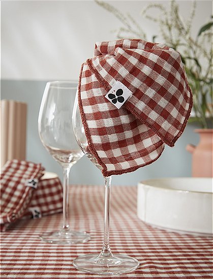 Servietten Vickie von L'effet Papillon ★ Kundenbewertung "Sehr gut" ★ 12&percnt; Rabatt für Neukunden ★ Schnell verschickt ★ bei car-Moebel.de