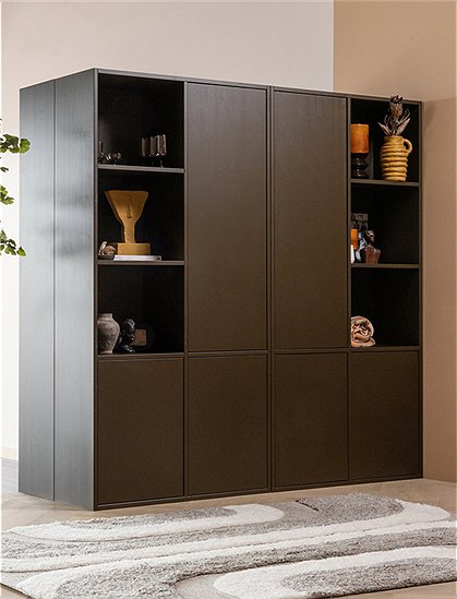 Schrank Meggy, Kiefer, Dust von woood ★ Kundenbewertung "Sehr gut" ★ 12&percnt; Rabatt für Neukunden ★ Schnell verschickt ★ Jetzt bei car-Moebel.de