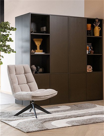 Schrank Meggy, Kiefer, mittelbraun von woood ★ Kundenbewertung "Sehr gut" ★ 12&percnt; Rabatt für Neukunden ★ Schnell verschickt ★ Jetzt bei car-Moebel.de