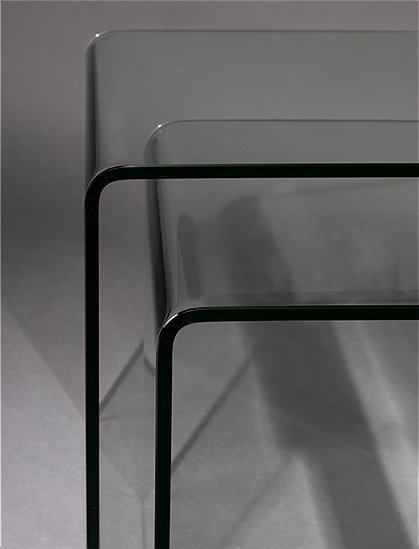 2er Set Beistelltische Vetro, Glas v. Dutchbone ★ Kundenbewertung "Sehr gut" ★ 12&percnt; Rabatt für Neukunden ★ Schnell verschickt ★ Jetzt bei car-Moebel.de