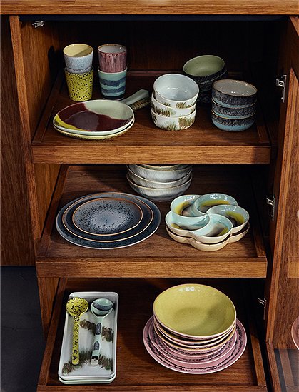 2er Set Beilagenteller Ø22 cm, 70s von HKliving ★ Kundenbewertung "Sehr gut" ★ 12&percnt; Rabatt für Neukunden ★ Schnell verschickt ★ Bei car-Moebel.de