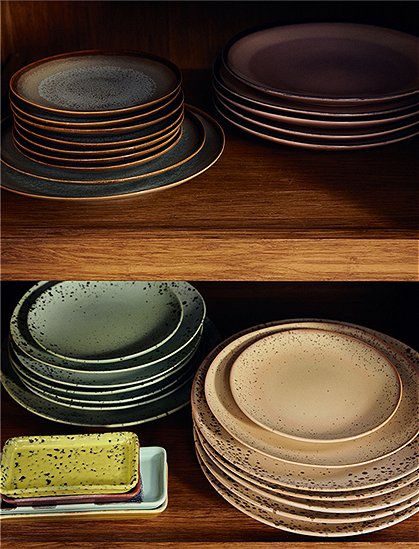 2er Set Dessertteller Ø18,5 cm, 70s v. HKliving ★ Kundenbewertung "Sehr gut" ★ 12&percnt; Rabatt für Neukunden ★ Schnell verschickt ★ Bei car-Moebel.de