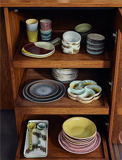 2er Set Dessertteller Ø18,5 cm, 70s v. HKliving ★ Kundenbewertung "Sehr gut" ★ 12&percnt; Rabatt für Neukunden ★ Schnell verschickt ★ Bei car-Moebel.de