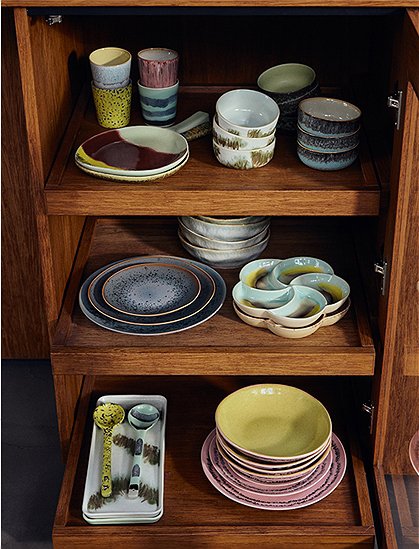 2er Set Servierlöffel 70s Keramik von HKliving ★ Kundenbewertung "Sehr gut" ★ 12&percnt; Rabatt für Neukunden ★ Schnell verschickt ★ Jetzt bei car-Moebel.de