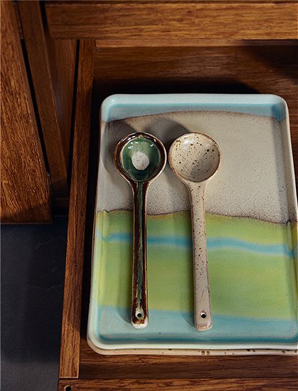 2er Set Servierlöffel 70s Keramik von HKliving ★ Kundenbewertung "Sehr gut" ★ 12&percnt; Rabatt für Neukunden ★ Schnell verschickt ★ Jetzt bei car-Moebel.de