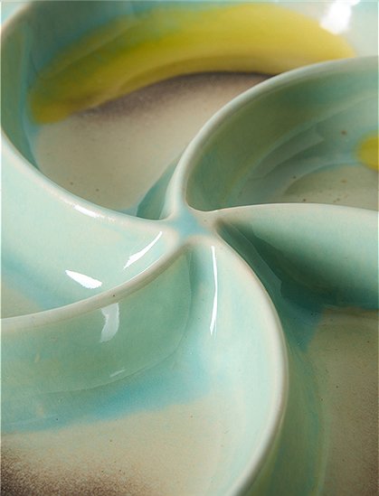 Snack Tablett, Ø20 cm,70s Keramik v. HKliving ★ Kundenbewertung "Sehr gut" ★ 12&percnt; Rabatt für Neukunden ★ Schnell verschickt ★ Jetzt bei car-Moebel.de