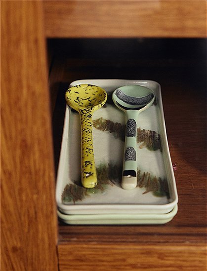 Cake Tray, 13,5x31,5 cm, 70s Keramik von HKliving ★ Kundenbewertung "Sehr gut" ★ 12&percnt; Neukundenrabatt ★ Schnell verschickt ★ Bei car-Moebel.de