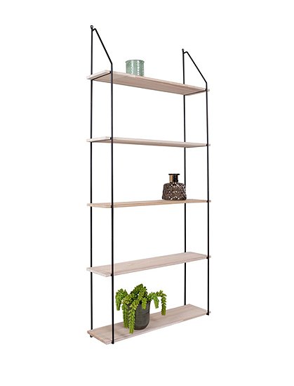 Wandregal 5 Böden &#9733; Kundenbewertung "Sehr gut" &#9733; 10&euro; Rabatt für Neukunden &#9733; Schnell verschickt &#9733; Jetzt günstig kaufen bei car-Moebel.de