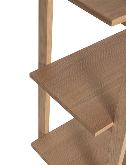 Fächerregal  aus Eiche von HÜBSCH Interior &#9733; Kundenbewertung "Sehr gut" &#9733; 10&euro; Rabatt für Neukunden &#9733; Schnell verschickt &#9733; Günstig bei car-Moebel.de