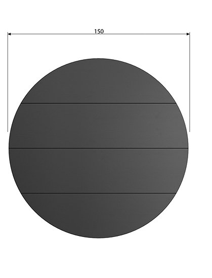 Esstisch Benson, schwarz aus Holz v. Woood &#9733; Kundenbewertung "Sehr gut" &#9733; 10&euro; Rabatt für Neukunden &#9733; Schnell verschickt &#9733; Günstig bei car-Moebel.de