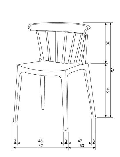 Bistrostuhl von de Eekhoorn &#9733; Kundenbewertung "Sehr gut" &#9733; 10&euro; Rabatt für Neukunden &#9733; Schnell verschickt &#9733; Jetzt günstig kaufen bei car-Moebel.de