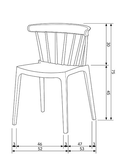 Bistrostuhl von de Eekhoorn &#9733; Kundenbewertung "Sehr gut" &#9733; 10&euro; Rabatt für Neukunden &#9733; Schnell verschickt &#9733; Jetzt günstig kaufen bei car-Moebel.de