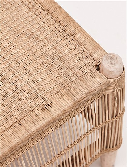 Rattan Hocker Rika von house doctor &#9733; Kundenbewertung "Sehr gut" &#9733; 10&euro; Rabatt für Neukunden &#9733; Schnell verschickt &#9733; Jetzt günstig bei car-Moebel.d