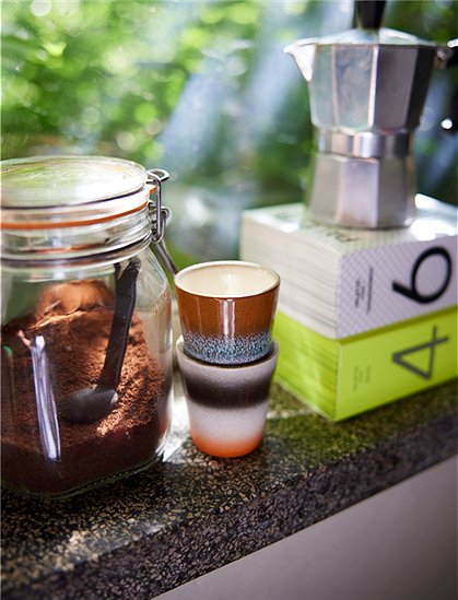 4er Set Ristretto Becher 70"s von HKliving &#9733; Kundenbewertung "Sehr gut" &#9733; 12&percnt; Rabatt für Neukunden &#9733; Schnell verschickt &#9733; Günstig bei car-Moebel.de