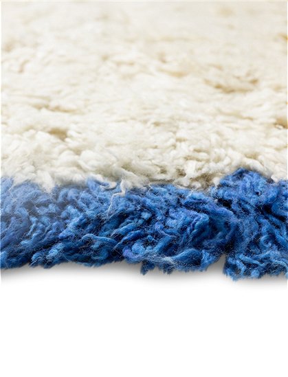 Teppich Blue Corner von HKliving &#9733; Kundenbewertung "Sehr gut" &#9733; 10&euro; Rabatt für Neukunden &#9733; Schnell verschickt &#9733; Jetzt kaufen bei car-Moebel.de