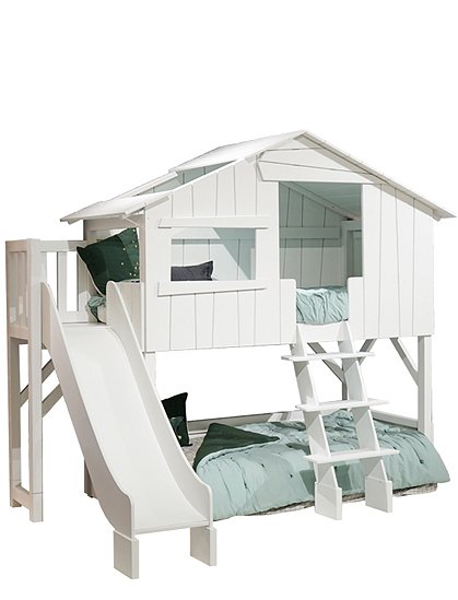 Etagenbett Haus mit Rutsche von Mathy by Bols &#9733; Kundenbewertung "Sehr gut" &#9733; 10&euro; Rabatt für Neukunden &#9733; Schnell verschickt &#9733; Günstig bei car-Moebel.de
