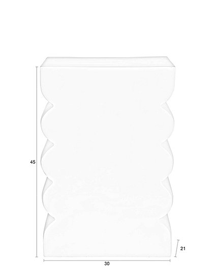 Hocker Curves aus Metall von Zuiver &#9733; Kundenbewertung "Sehr gut" &#9733; 10&euro; Rabatt für Neukunden &#9733; Schnell verschickt &#9733; Jetzt kaufen bei car-Moebel.de