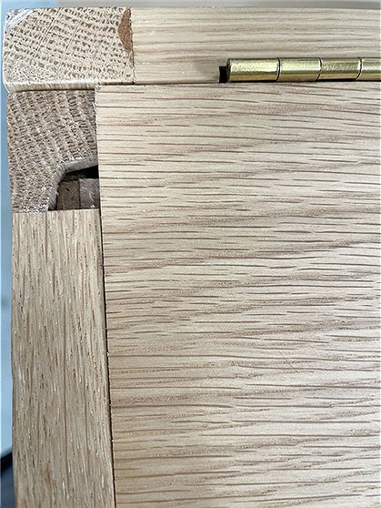 LV02024 Schuhschrank Hübsch, Eiche/Fischgrät 5