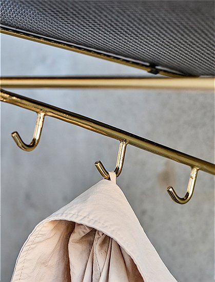 Regal Wally, antikes Messing von house doctor &#9733; Kundenbewertung "Sehr gut" &#9733; 12&percnt; Rabatt für Neukunden &#9733; Schnell verschickt &#9733; bei car-Moebel.de