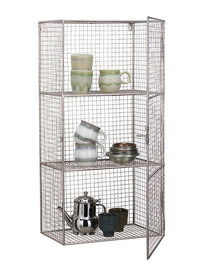 Metall Wandschrank von Madam Stoltz &#9733; Kundenbewertung "Sehr gut" &#9733; 12&percnt; Rabatt für Neukunden &#9733; Jetzt günstig kaufen bei car-Moebel.de