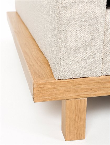 Sofa Blossom, Eiche von Zuiver &#9733; Kundenbewertung "Sehr gut" &#9733; 12&percnt; Neukundenrabatt &#9733; Schnell verschickt &#9733; Jetzt günstig kaufen bei car-Moebel.de