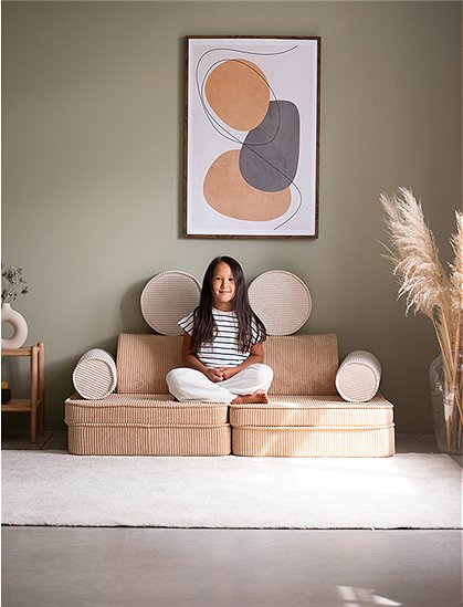 Modulares Kindersofa Settee von wigiwama &#9733; Kundenbewertung "Sehr gut" &#9733; 12&percnt; Rabatt für Neukunden &#9733; Schnell verschickt &#9733; Jetzt bei car-Moebel.de