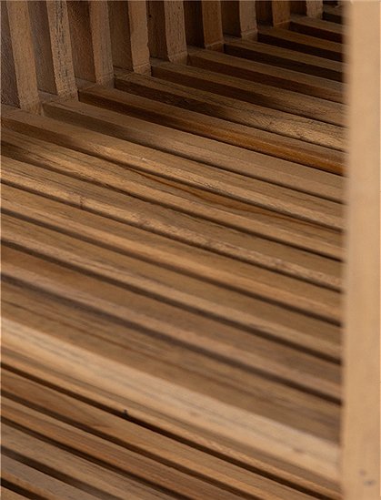 Jasmijn Beistelltisch Teak von woood &#9733; Kundenbewertung "Sehr gut" &#9733; 12&percnt; Rabatt für Neukunden &#9733; Schnell verschickt &#9733; bei car-Moebel.de