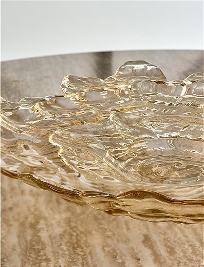 Asimi Schale Glas von Bloomongville ★ Kundenbewertung "Sehr gut"  ★ 12&percnt; Neukundenrabatt ★ Schnell verschickt ★ Bloomingville "Neu" entdecken!