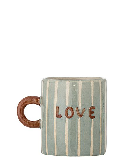 Cherish Becher aus Steingut von Bloomingville ★ Kundenbewertung "Sehr gut"  ★ 12&percnt; Neukundenrabatt ★ Schnell verschickt ★ Bloomingville "Neu" entdecken!