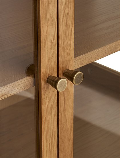 Sideboard Zamora, Eiche/Glas v. House Nordic ★ Kundenbewertung "Sehr gut" ★ 12&percnt; Rabatt für Neukunden ★ Schnell verschickt ★ Jetzt bei car-Moebel.de