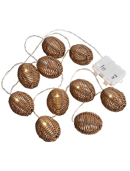 10er Lichterkette Carlisle von House Nordic ★ Kundenbewertung "Sehr gut" ★ 12&percnt; Rabatt für Neukunden ★ Schnell verschickt ★ Jetzt bei car-Moebel.de