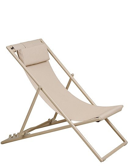 klappbarer Strandstuhl Curtis in taupe von House Nordic ★ Kundenbewertung "Sehr gut" ★ 12&percnt; Rabatt für Neukunden ★ Jetzt günstig kaufen bei car-Moebel.de