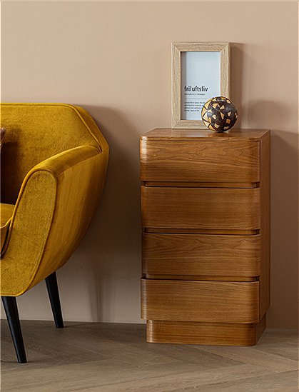 Schubladenkommode Fejo in braun von woood ★ Kundenbewertung "Sehr gut" ★ 12&percnt; Neukundenrabatt ★ Schnell verschickt ★ Günstig bei car-Moebel.de