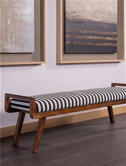 Bank Valo, Akazie, 48x43x157 cm von woood ★ Kundenbewertung "Sehr gut" ★ 12&percnt; Neukundenrabatt ★ Schnell verschickt ★ Günstig bei car-Moebel.de<br/>
