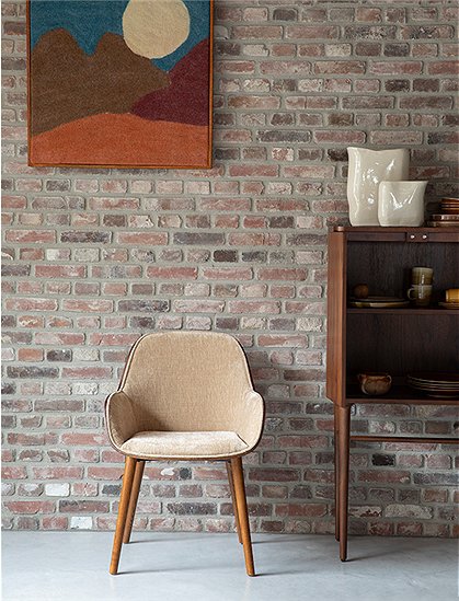 Armlehnenstuhl Taylor, Samt von Dutchbone ★ Kundenbewertung "Sehr gut" ★ 12&percnt; Rabatt für Neukunden ★ Schnell verschickt ★ Jetzt bei car-Moebel.de