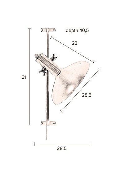 Messing beschichtete Wandleuchte &#9733; Kundenbewertung "Sehr gut" &#9733; 10&euro; Rabatt für Neukunden &#9733; Schnell verschickt &#9733; Günstig bei car-Moebel.de