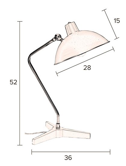 Tischlampe Levi &#9733; Kundenbewertung "Sehr gut" &#9733; 10&euro; Rabatt für Neukunden &#9733; Schnell verschickt &#9733; Jetzt günstig kaufen bei car-Moebel.de