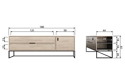 Sideboard von de Eekhoorn &#9733; Kundenbewertung "Sehr gut" &#9733; 10&euro; Rabatt für Neukunden &#9733; Schnell verschickt &#9733; Günstig bei car-Moebel.de
