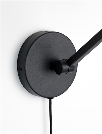 Wandleuchte Metall schwarz  &#9733; Kundenbewertung "Sehr gut" &#9733; 10&euro; Rabatt für Neukunden &#9733; Schnell verschickt &#9733; Günstig bei car-Moebel.de