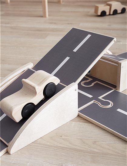 Straße aus Holz für Kinder &#9733; Kundenbewertung "Sehr gut" &#9733; 10&euro; Rabatt für Neukunden &#9733; Schnell verschickt &#9733; Jetzt günstig kaufen bei car-Moebel.de