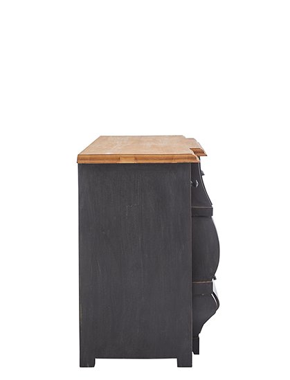 Kleine Barock Kommode in schwarz &#9733; Kundenbewertung "Sehr gut" &#9733; 10&euro; Rabatt für Neukunden &#9733; Schnell verschickt &#9733; Jetzt günstig bei car-Moebel.de