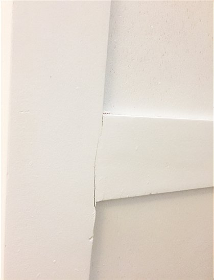 LV00881 Eck-Vitrinenschrank, 1 Tür, weiß 6